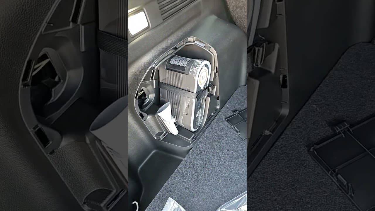 2023 Honda CR-V Hybrid Tire Inflation Repair Kit Location