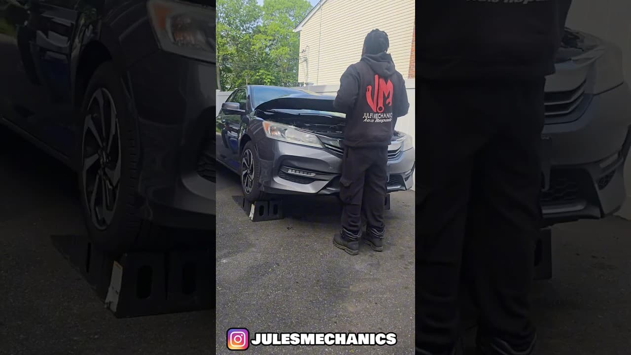 HONDA ACCORD MINUTE OIL CHANGE 🛢 🛠 #shorts