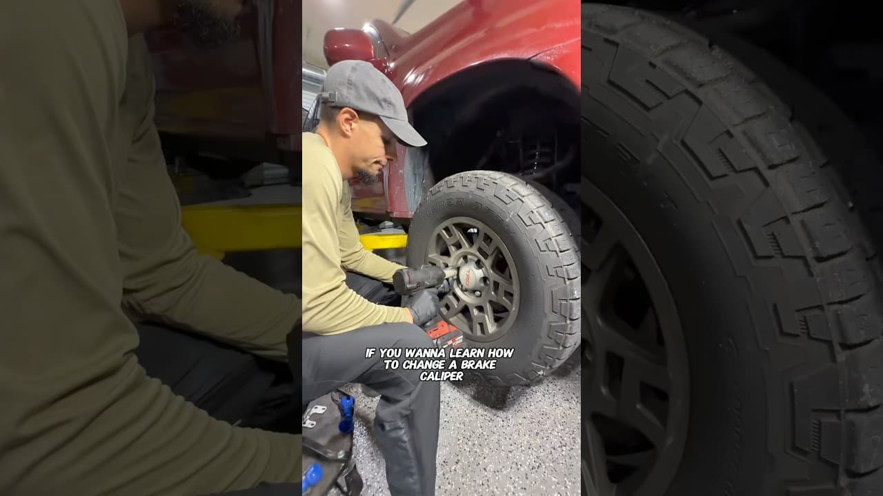 How To Change A Brake Caliper