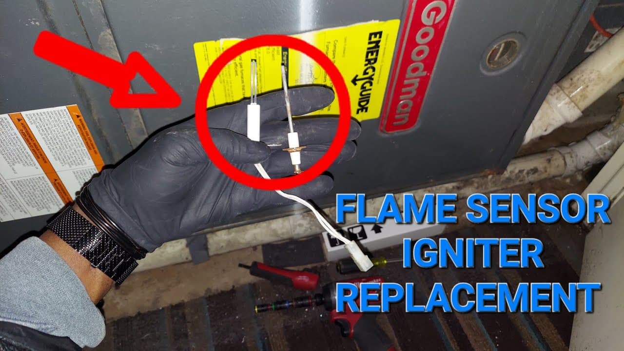 GOODMAN FURNACE FLAME SENSOR | IGNITER REPLACEMENT