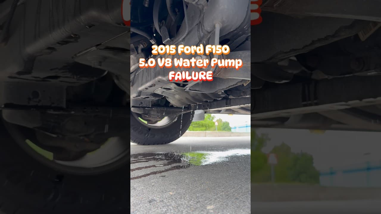 2015 Ford F150 5.0 Water Pump Failure/Replacement