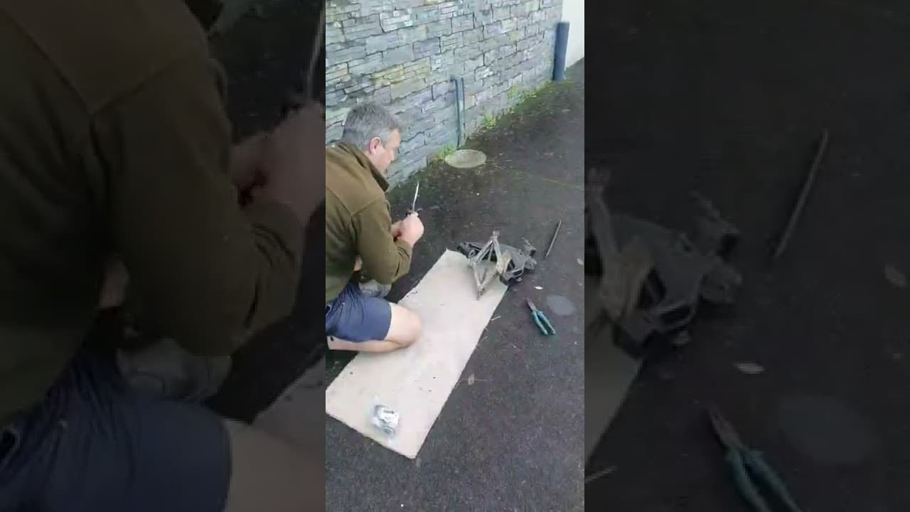 genius way to remove control arm bushing