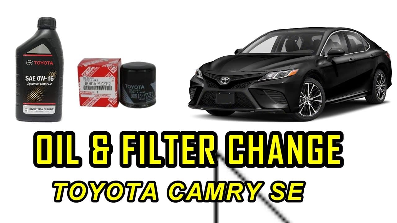 How to Change Engine Oil and Filter on a 2019 Toyota Camry 2.5L engine - Reset Oil Life Indicator