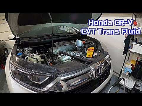 2017-2025 Honda CR-V CVT Trans Fluid Drain/Fill