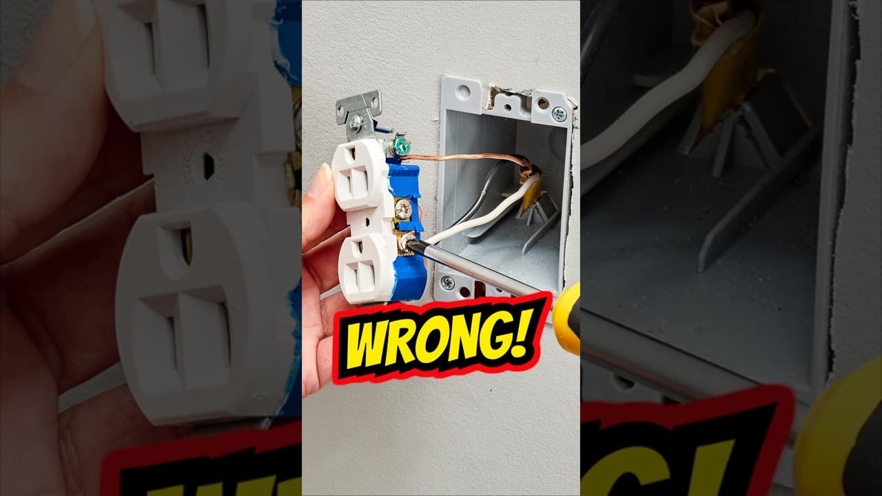 How to Wire the PERFECT OUTLET! #diysity