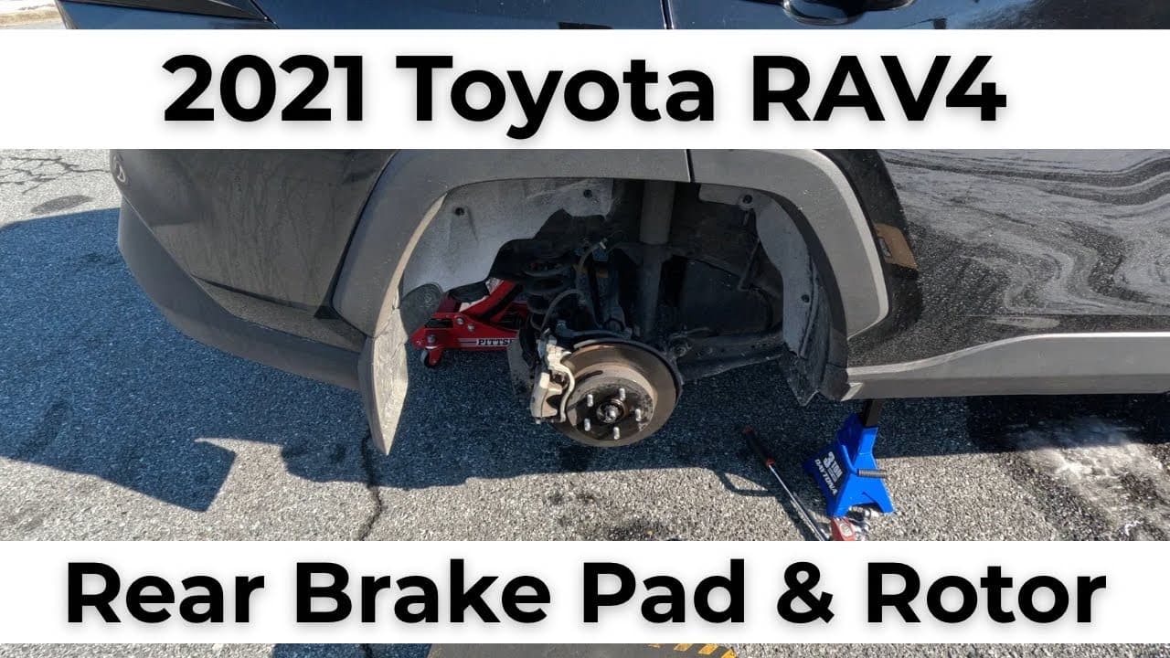 2019-2025 Toyota RAV4 Rear Brake Pad & Rotor Replacement