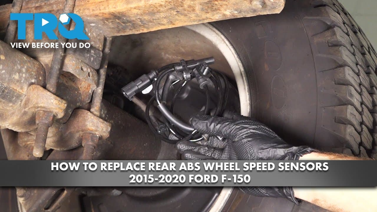 How to Replace Rear ABS Wheel Speed Sensors 2015-2020 Ford F-150