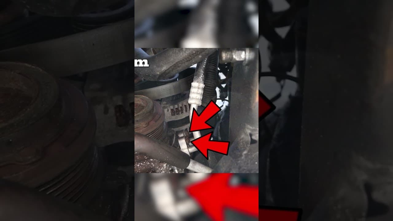 V6 Tacoma AC Compressor R&R #automobile #toyotatacoma #mechanic #offroad #tacoma #manualtransmission