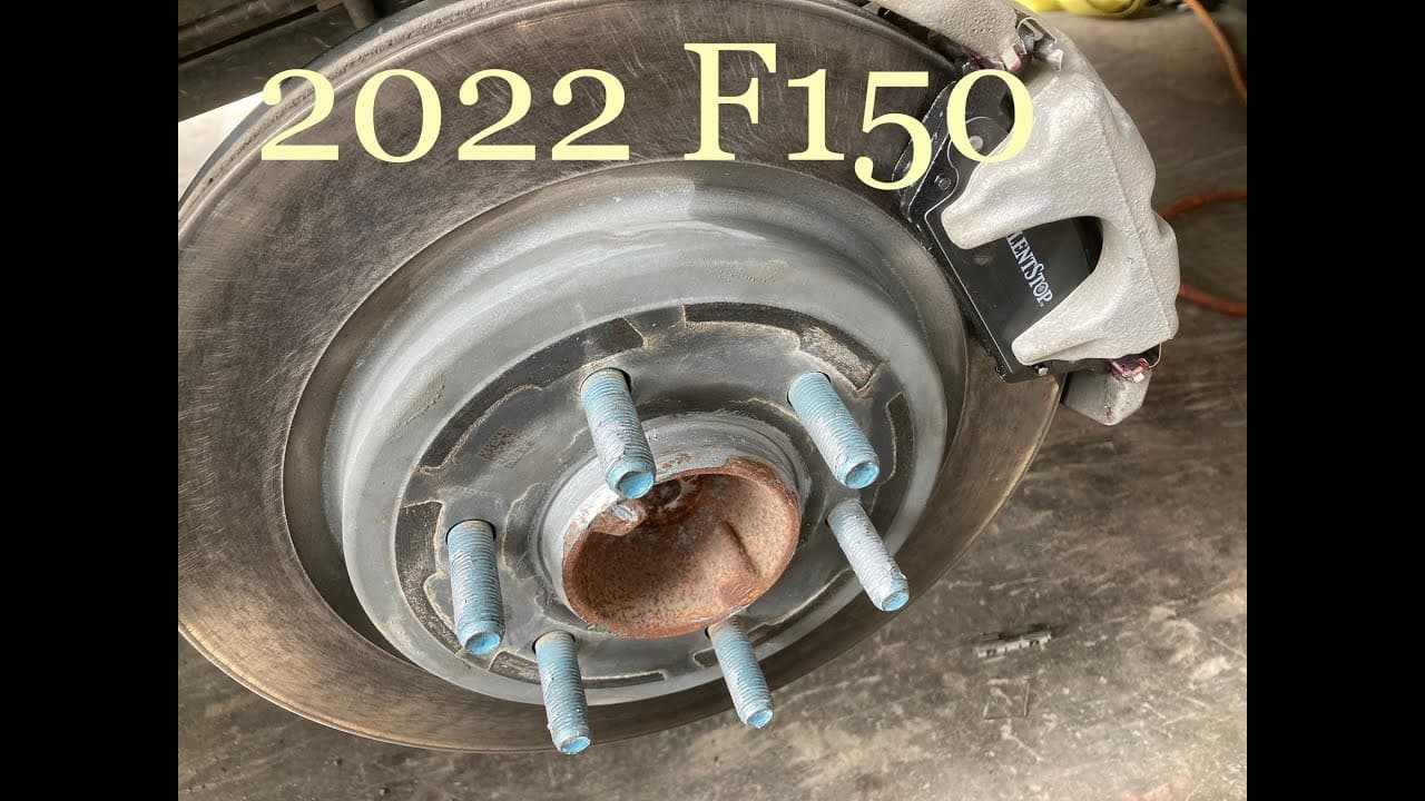 2022 F150 Rear Brake Service ELECTRONIC PARK BRAKE