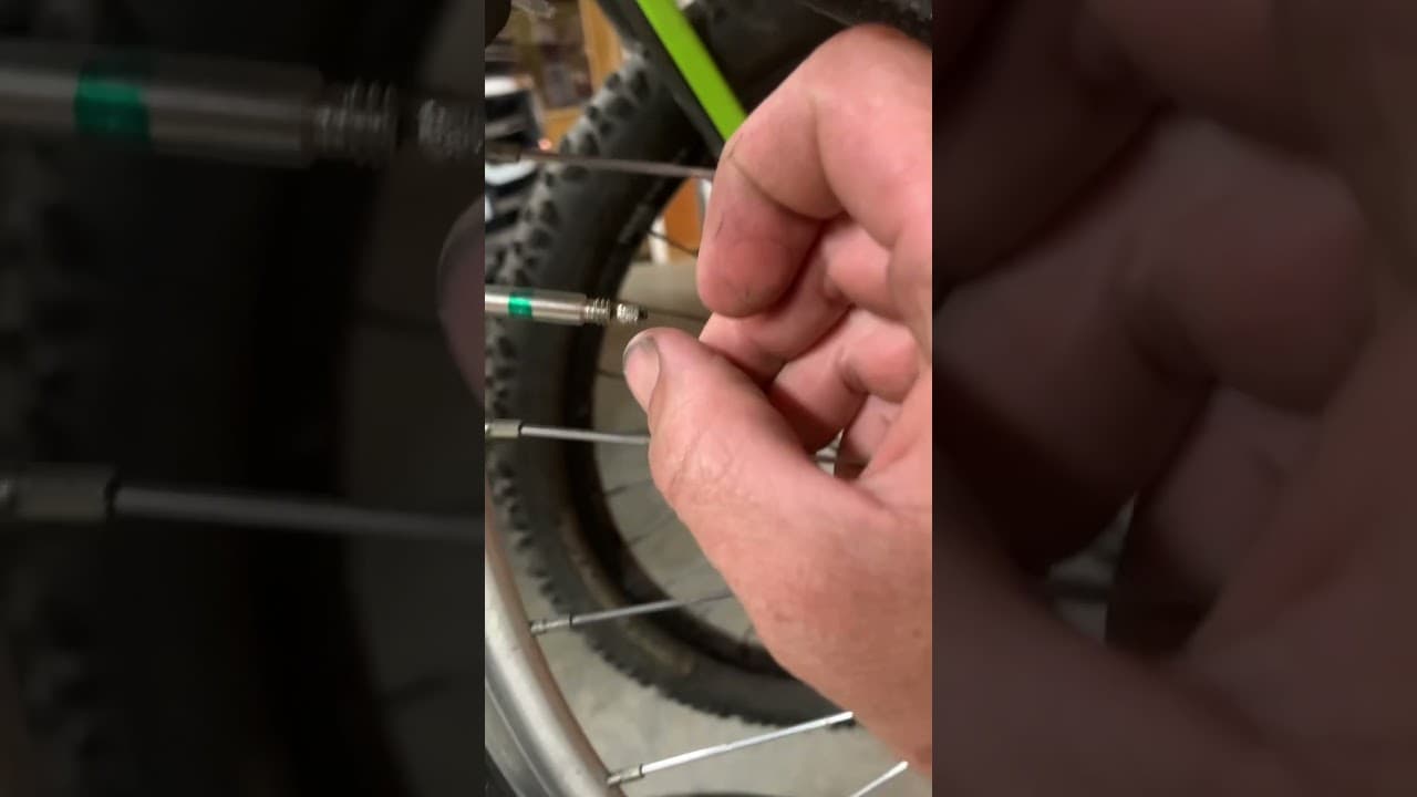How to inflate a presta valve tire