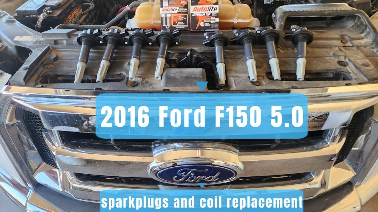 2016 Ford F150 5.0 how to replace spark plugs and coils.