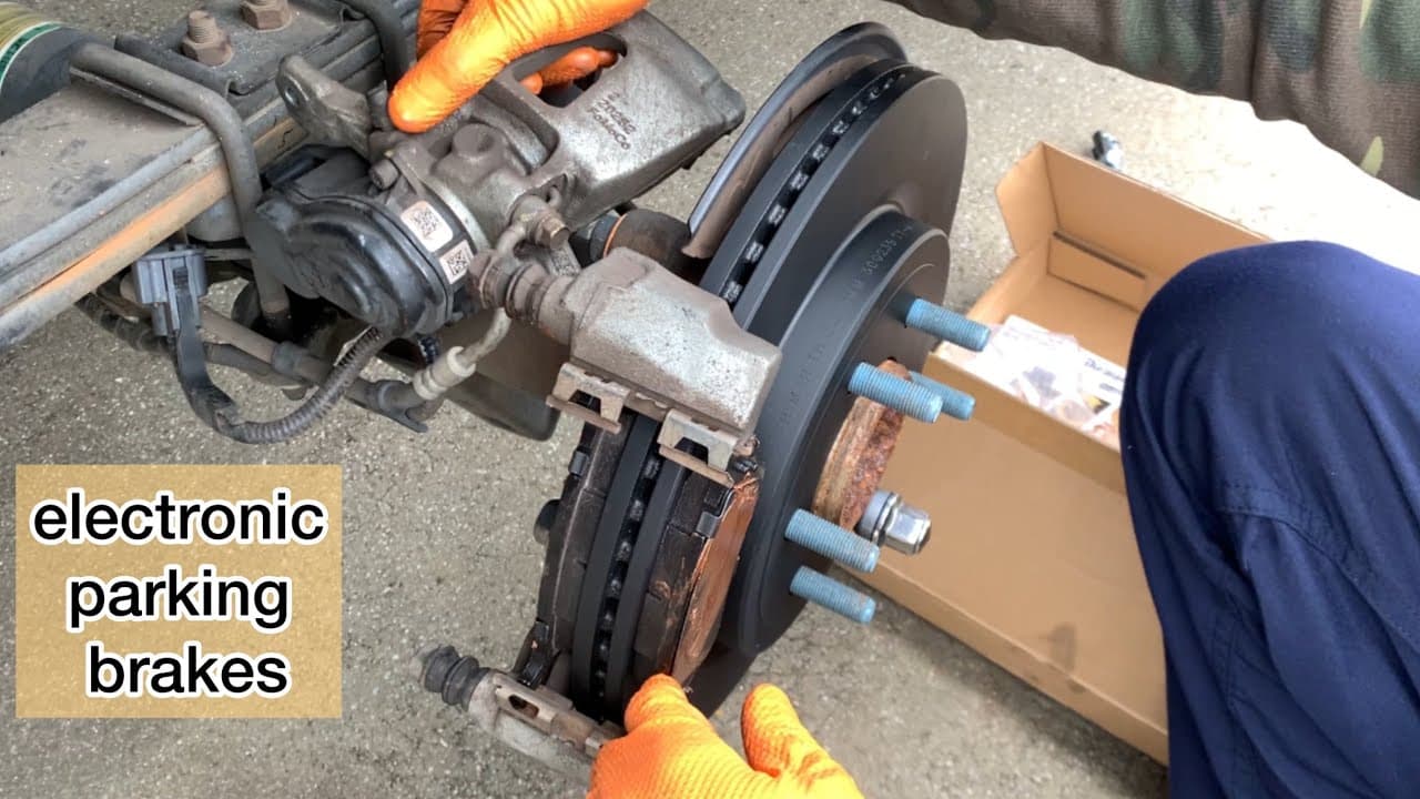 2015-2020 Ford F-150 rear brake pads and rotors replacement (with electronic parking brakes)