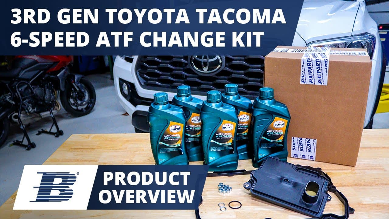 Tacoma 6-Speed Automatic Transmission Fluid Kit w/Eurol – What’s Included (2016-2023)