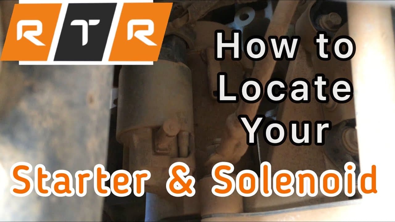 Where is my Starter & Solenoid Located? (2015-2020 Ford F-150)
