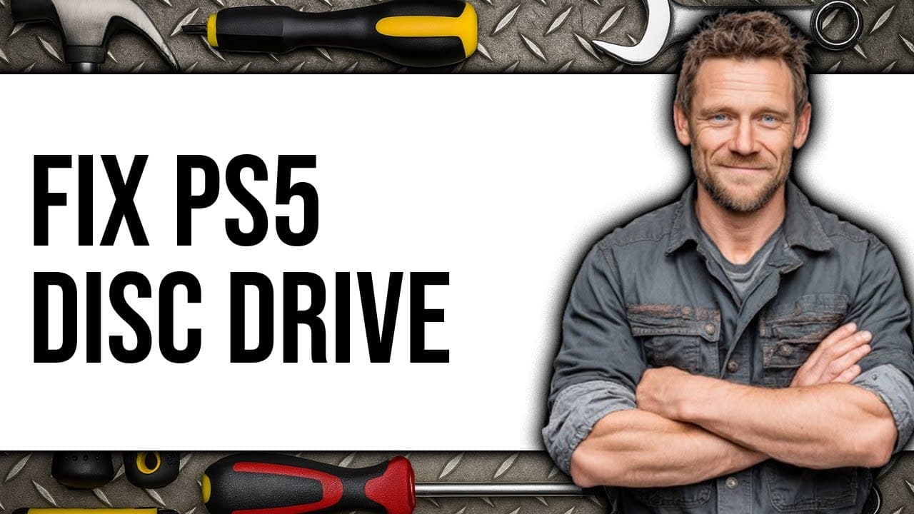 How To Fix PS5 Disc Drive 2025 - Easy Guide