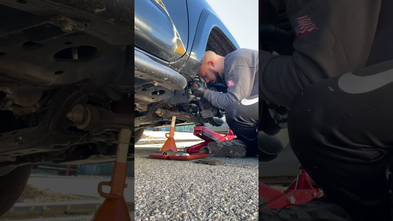 2023 Toyota Tacoma front brake pad replacement