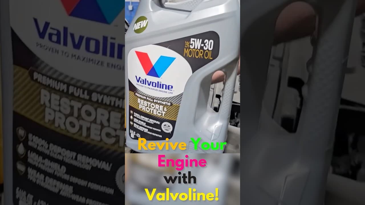 F150 5.0 Oil Change: New Valvoline Restore Oil & FL820 Filter! 🔧🛢️