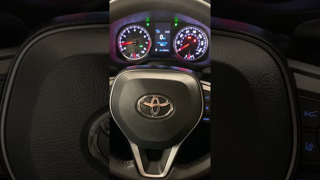 How to reset maintenance / oil life on a 2021 Toyota RAV4