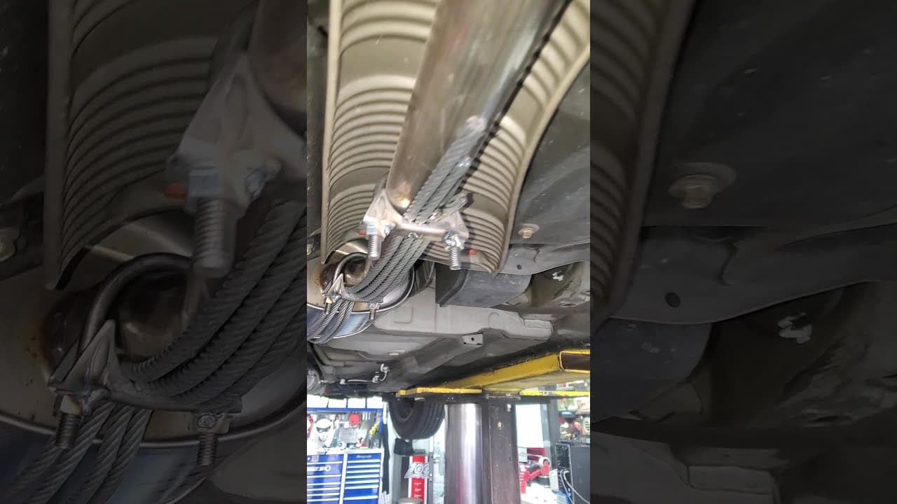 Catalytic Converter Cable Clamp System