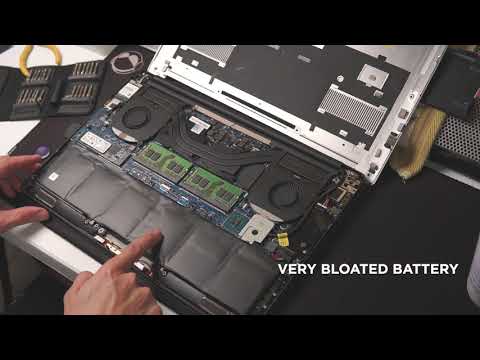 Dell XPS 15 9560 battery replacement