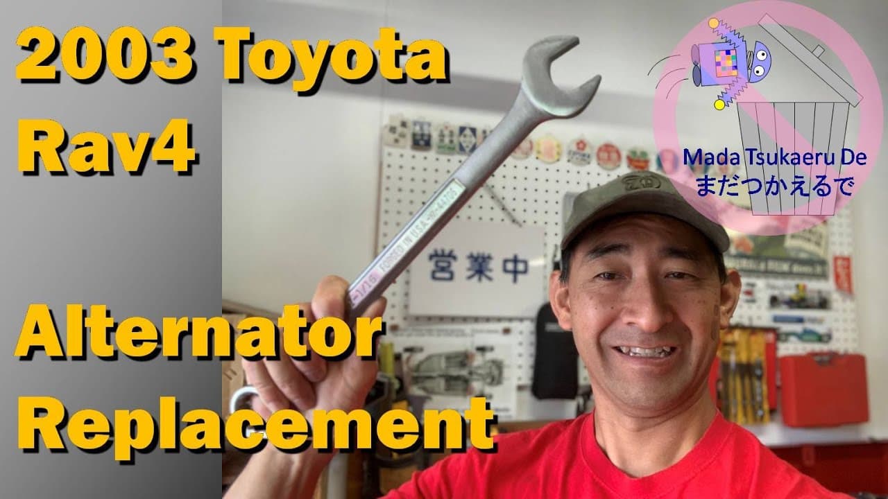 2003 Toyota Rav4 Alternator Replacement
