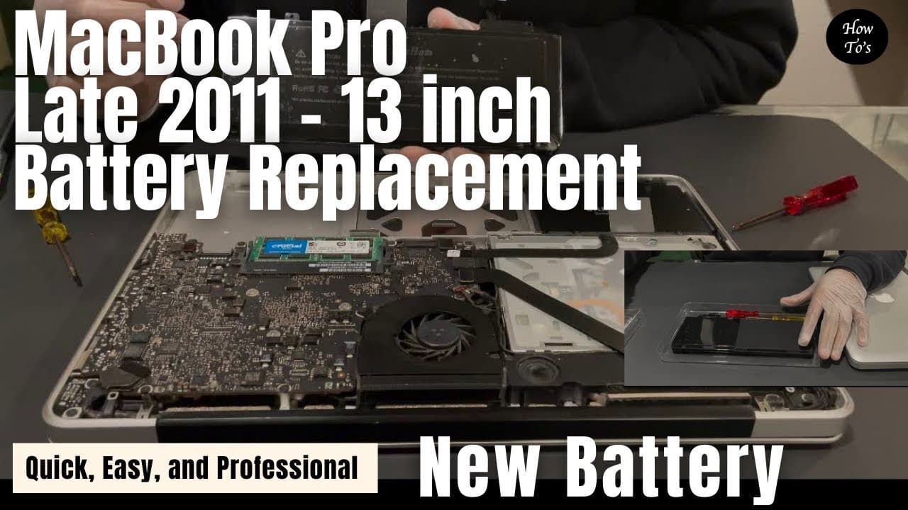 How To Change Battery Macbook Pro | Battery Replacement Macbook Pro