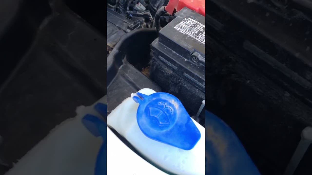 How to fix a clogged windshield washer fluid jet!